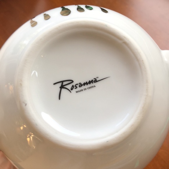 Rosanna White and silver chandelier ceramic tea pot - Picture 9 of 9